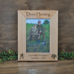 Dove Hunting, Gift For Dove Hunters, Birthday Gift For Him, Fathers Day Ideas, Hunting Picture Frames, First Deer, Upland Bird Hunting, Hunt