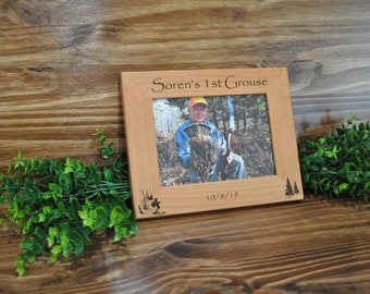 Grouse Hunt ~ Hunting Frames ~ Grouse Hunting Frame ~ Gift For Hunter ~ Hunting Picture Frame ~ Grouse Hunter Gift ~ Grouse Hunting ~ Grouse
