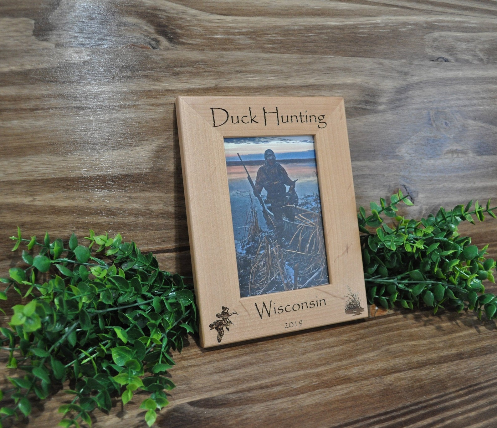 Duck Hunting Hunting Frame Hunting Picture Frame First Etsy