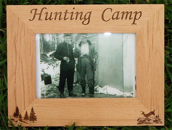 Hunting Picture Frame, Personalized Photo Frames, Deer Camp