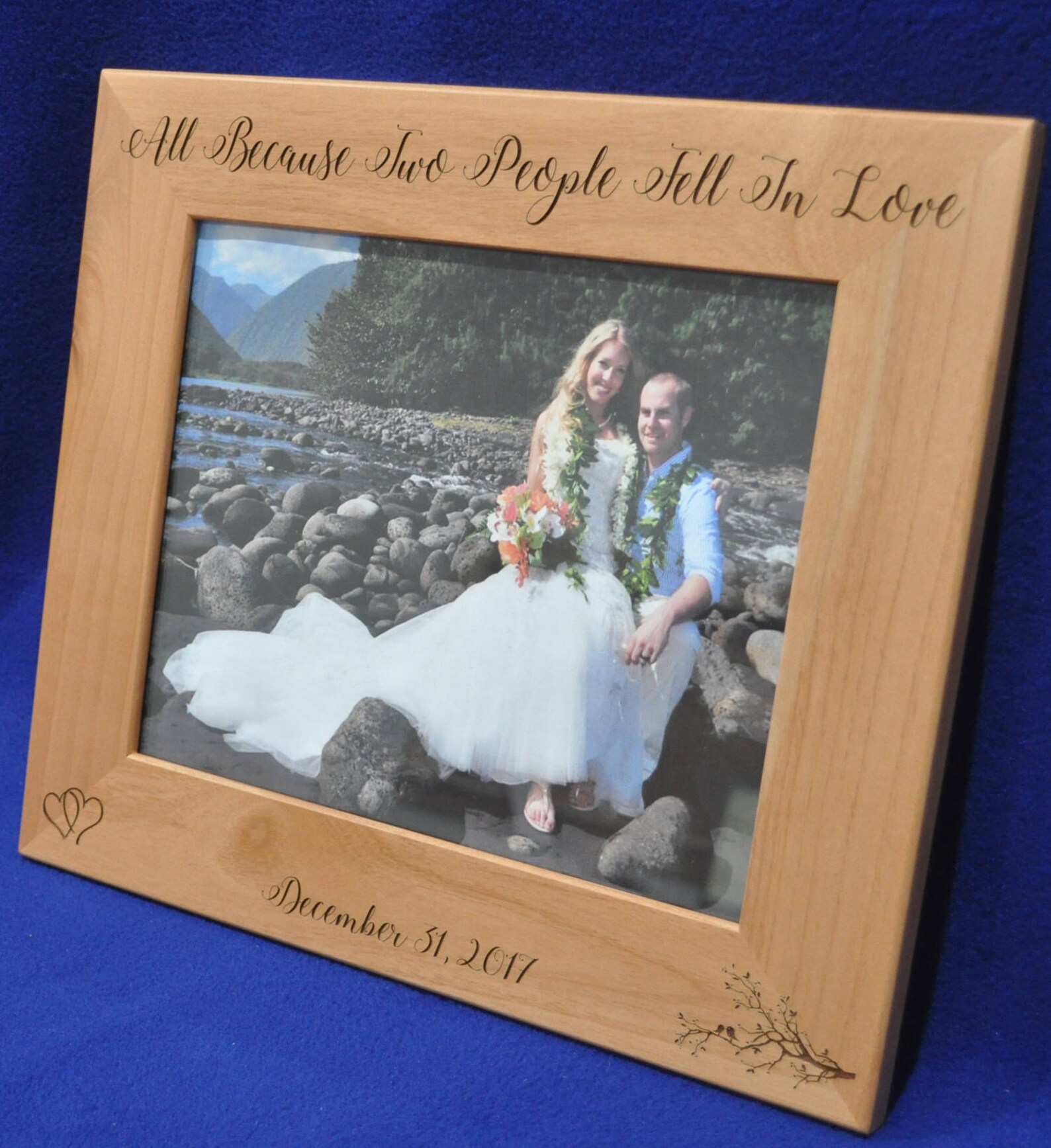 Wedding Gifts for Couple ~ Wedding Gift ~ Engraved Picture Frame ...