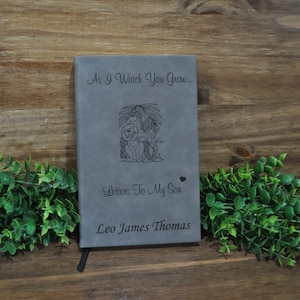 Custom Journal | Letters To My Son | Baby Shower Gift | Gift For New Parents | Baby Keepsake Gift | Heirloom Baby Gift | Personalized Gifts