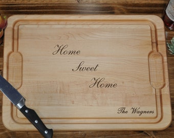 Personalized Cutting Board | Christmas Gifts For Family | Personalized Wedding Gift | Last Name Gifts | Anniversary Gifts | Cutting Boards