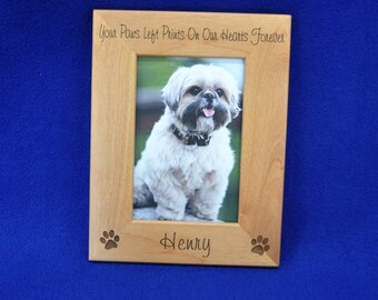 Pet Memorial, Dog Frame, Pet Loss Gift, Custom Pet Frame, Loss Of Pet Frame, Loss Of Cat Gift, Pet Frame, Sympathy Gifts For Pet Loss, Grief