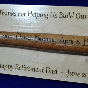 Retirement Gift For Dad Personalized Retirement Gift | Etsy