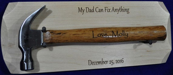 Great Gifts For Dad ~ Step Dad Gift ~ To Dad From Kids ~ Engraved Hammer Gift ~ Great Gifts For Men ~ Birthday Gift For Dad ~ Father's Day