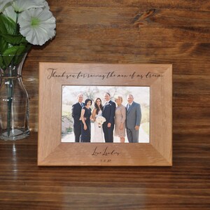Parents Of The Groom ~ Wedding Gift For Parents ~ To Grooms Parents From Bride ~ Wedding Frames ~ Wedding Gifts For Parents Of The Groom ~