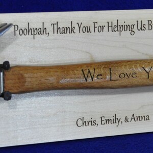 Gift for Dad Gift for Grandpa Engraved Hammer Great Gift for Guys Gifts ...