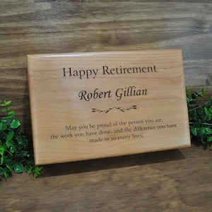 Retirement Gifts, Gifts For Retirement, Retirement Gift For Man, Engraved Wood Box, Custom Wood Box, Custom Retirement Gift, Retirement, Job