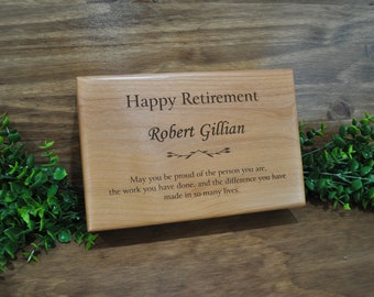 Retirement Gifts, Gifts For Retirement, Retirement Gift For Man, Engraved Wood Box, Custom Wood Box, Custom Retirement Gift, Retirement, Job