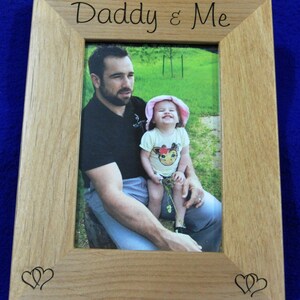 Birthday Gift For Dad To Dad From Kids Custom Picture Frame Frames Dad Gift New Dad Gifts Gift For New Dad Christmas Gift Dad image 3