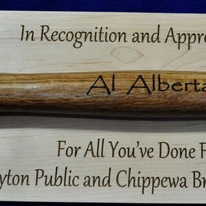 Recognition Gift Appreciation Gift Retirement Plaque Ceremonial Gift Recognition Gifts Hammer Gift Award Appreciation Gifts image 4