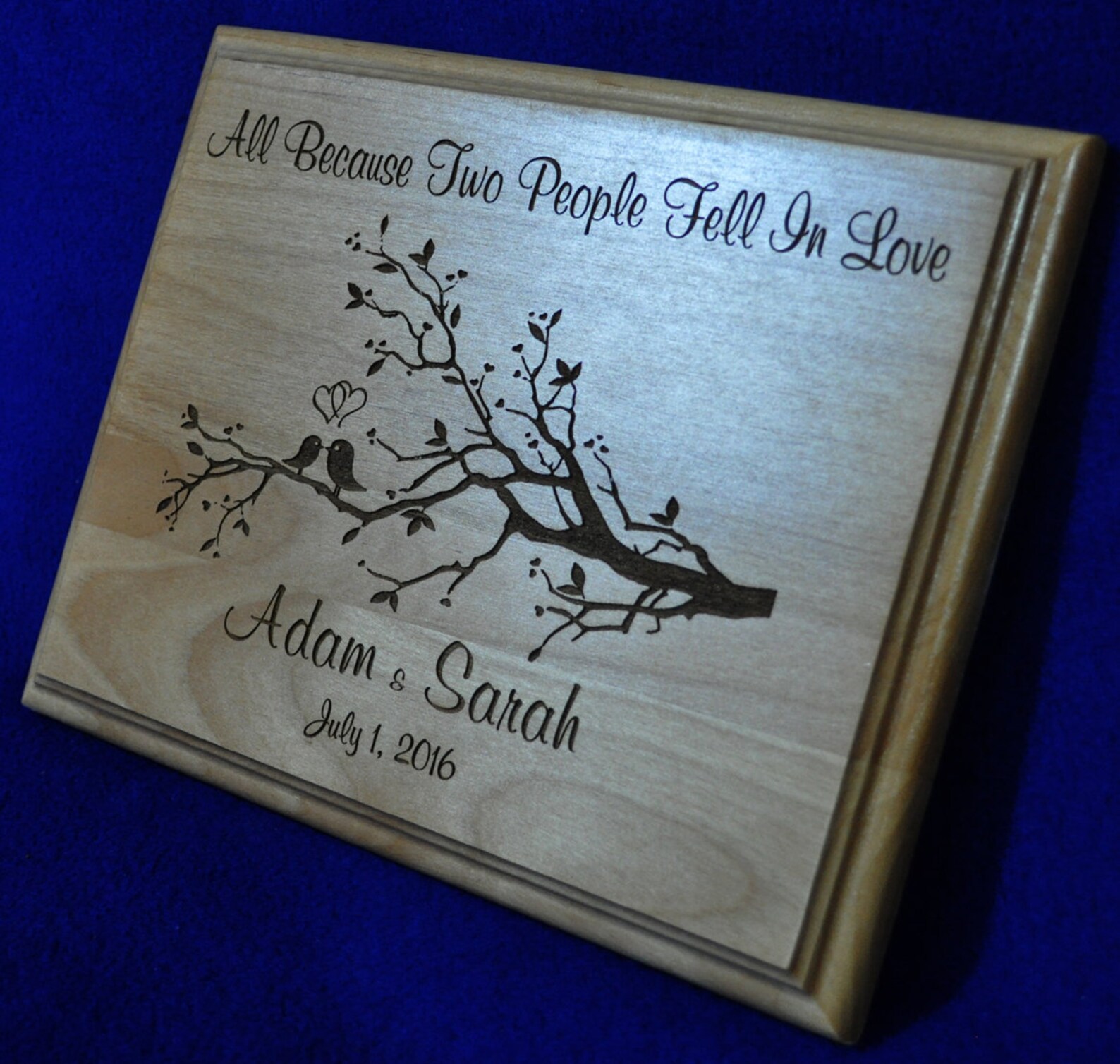 Wedding Gift ~ Gift for Couple ~ Personalized Wedding Gift ~ Engraved