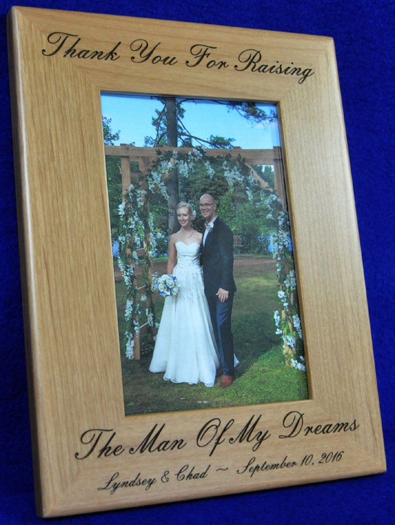 Pas Of The Groom Gift Mother Father Wedding Frame Picture Frames