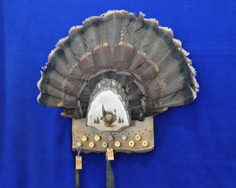 Turkey Hunting, Turkey Fan And Beard Display, Turkey Fan Mount, Turkey Hunting Gift, Turkey Beard Board, Shotgun Shell Display, Turkey Hunt