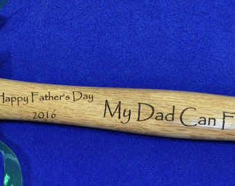 Engraved Hammer ~ Dad Gift ~ Step Dad ~ Father Of The Bride ~ Personalized Hammer ~ Engraved Hammer Gift ~ Brother Gift ~ Birthday for Dad