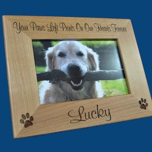 Pet Loss Frame, Dog Frame, Pet Loss Gift, Loss Of Pet Frame, Loss Of Cat Gift, Pet Picture Frame, Gift For Pet Loss, Pet Memorial, Sympathy