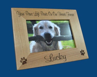 Pet Loss Frame, Dog Frame, Pet Loss Gift, Loss Of Pet Frame, Loss Of Cat Gift, Pet Picture Frame, Gift For Pet Loss, Pet Memorial, Sympathy