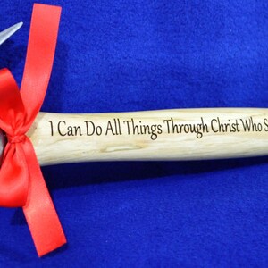 Gift For Priest ~ Church Gifts ~ Christian Gift ~ Gift For Pastor ~ Gift For Clergy ~ Engraved Gift For Pastor ~ Engraved Hammer ~ Church ~ image 3