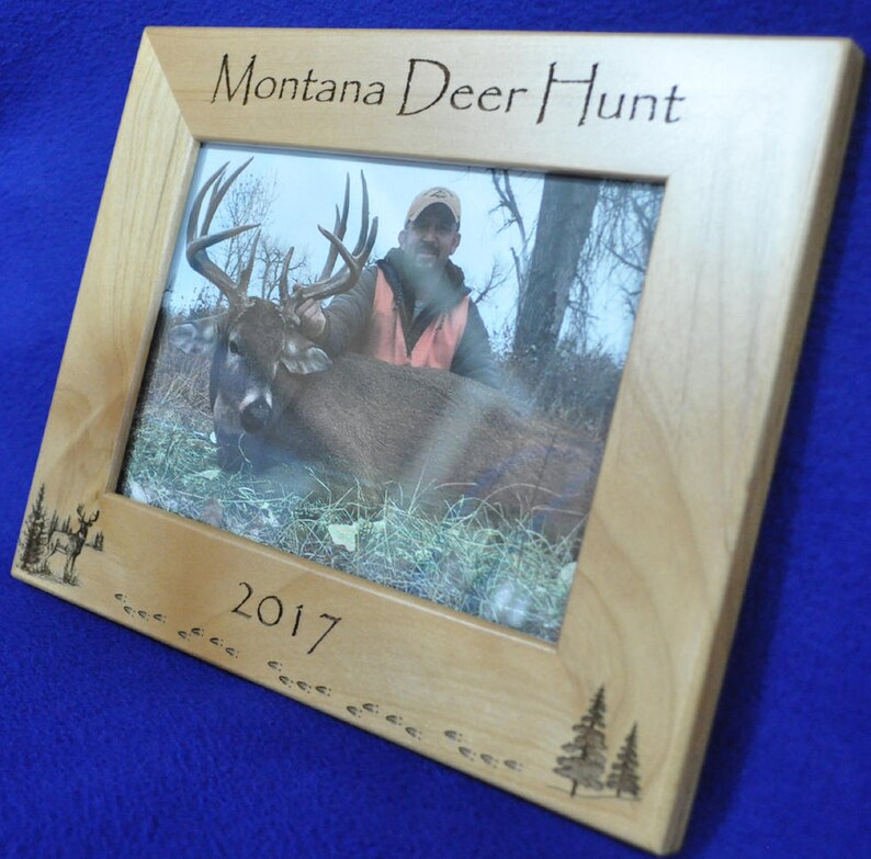 Deer Hunting Hunting Frame Hunting Gift Gift for Hunter Etsy