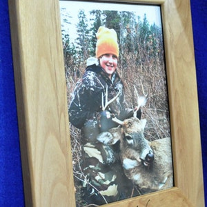 First Deer Frame First Deer Deer Hunting Frame Custom Frames 1st Deer Child's First Deer Frame Deer Hunting Frames Hunting image 2