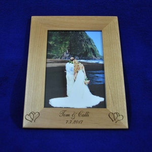 Wedding Gift ~ Bridal Shower Gift ~ Wedding Frame ~ Personalized Frame ~ Custom Wedding Frame ~ Personalized Wedding Gifts ~ Picture Frames