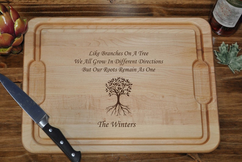 Personalized Cutting Board Bridal Shower Ideas Etsy