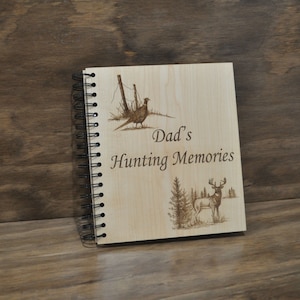 Christmas Gifts For Dad, Personalized Gifts For Hunters, Hunting Gift, Pheasant Hunting Gift, Deer Hunting, Gift For Him, Custom Photo Album