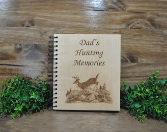 Hunting Gift, Fishing Photo Album, Personalized Photo Gifts, Christmas Gift For Him, Birthday Gift For Dad, Photo Albums, Custom Photo Gift,