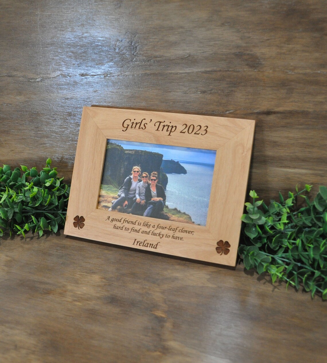 Tripping Frame Vacation Frame, Trip Keepsake, Custom Picture Frame, Bucket List Trip ...