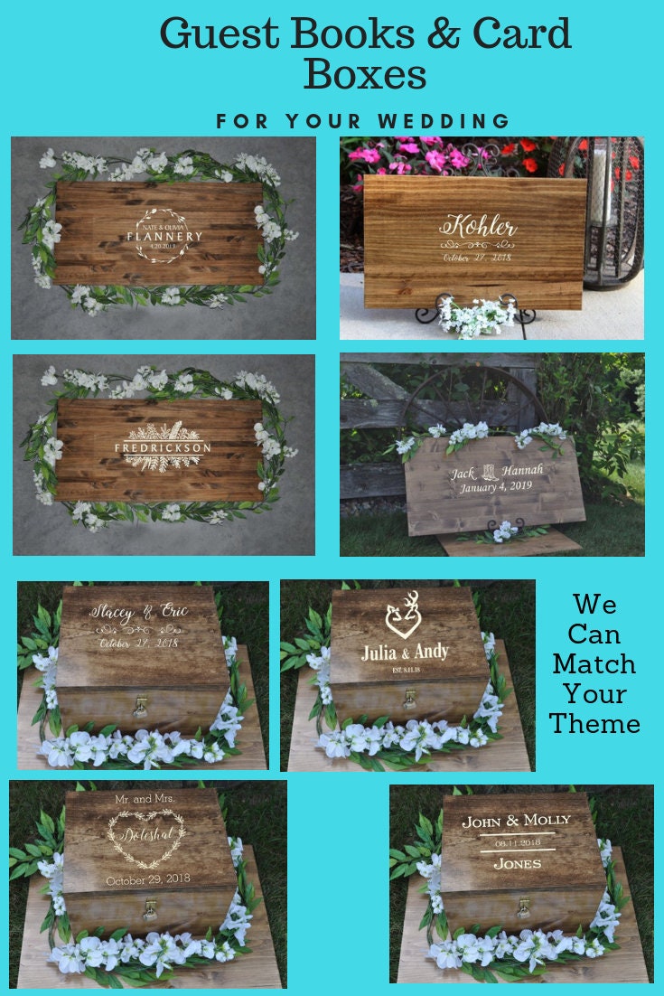 Hunting Theme Card Box Wedding Card Box Card Box Card Etsy