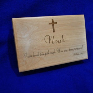First Communion Gift ~ Gift For Godchild ~ Bible Verse Gift ~ Gifts For Communion ~ Gift For Confirmation ~ Baptism Gift ~ Graduation Gifts
