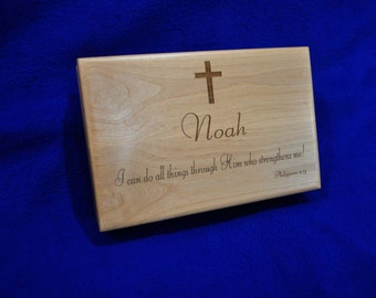 First Communion Gift ~ Gift For Godchild ~ Bible Verse Gift ~ Gifts For Communion ~ Gift For Confirmation ~ Baptism Gift ~ Graduation Gifts