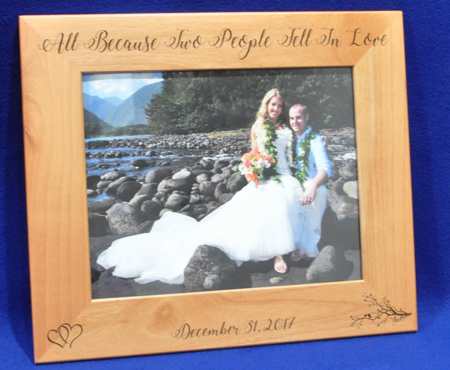 Wedding Gifts for Couple ~ Wedding Gift ~ Engraved Picture Frame ...