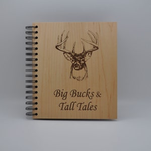 Fathers Day Gift, Deer Hunting Gift, Personalized Photo Gift, Birthday Present For Him, Fathers Day Ideas, Photo Albums, Hunting Photo Album