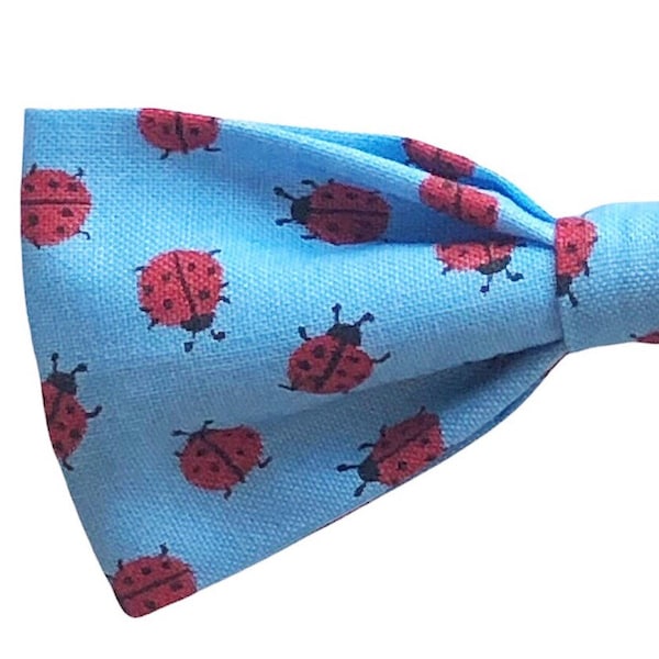 Lady Bug Noeud papillon / Bug Bow Ties / Thèmes de bug / Nœuds papillon pour garçons, Cravates papillon pour tout-petits, Nœuds papillon pour bébés, Cadeaux pour enfants, Noeuds papillon pour enfants, Bébés garçons