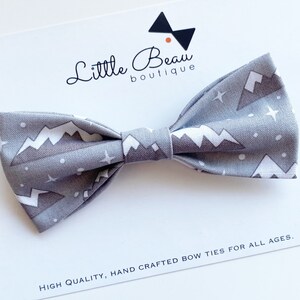 Outdoors Bow Ties | Woodland Bow Ties / Forest Bow Ties| Mountain Bow Ties | Gifts for Boys, Boys Bow Ties, Toddler Bow Ties, Baby Bow