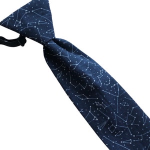 Corbatas de estrellas / corbatas de la marina / corbatas de constelación, corbatas temáticas espaciales, corbatas para niños, corbatas para niños, corbatas para niños