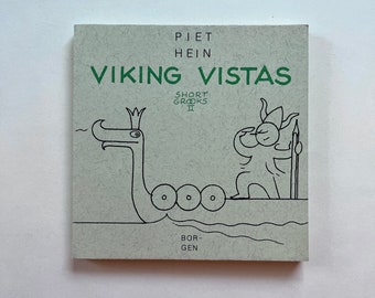 Viking Vistas by Piet Hein Short Grooks II First English Language Edition Paperback Book Danish Aphorisms