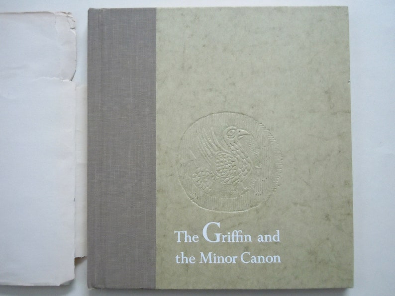 Maurice Sendak The Griffin and the Minor Canon by Frank Stockton Fun Illustrated Mythical Beasts First Edition Hardcover Dust Jacket image 6