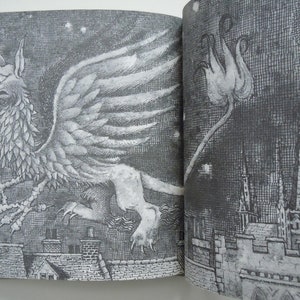 Maurice Sendak The Griffin and the Minor Canon by Frank Stockton Fun Illustrated Mythical Beasts First Edition Hardcover Dust Jacket image 3