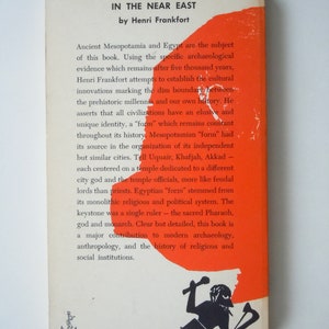 The Birth of Civilization in the Near East by Henri Frankfort Doubleday Anchor Anthropology Paperback Cover Art Antonio Frasconi image 5