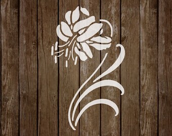Everlong Shabby Chic Boudoir A4 Stencil