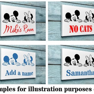 Cartoon characters Mylar painting Stencils | Add your name | A3/A4/A5 sheet sizes |  190 micron Personalised Custom text