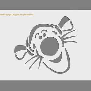 Cartoon Theme Polyester Stencils  in A3/A4/A5 sheet sizes 190 micron Painting Airbrush Decor