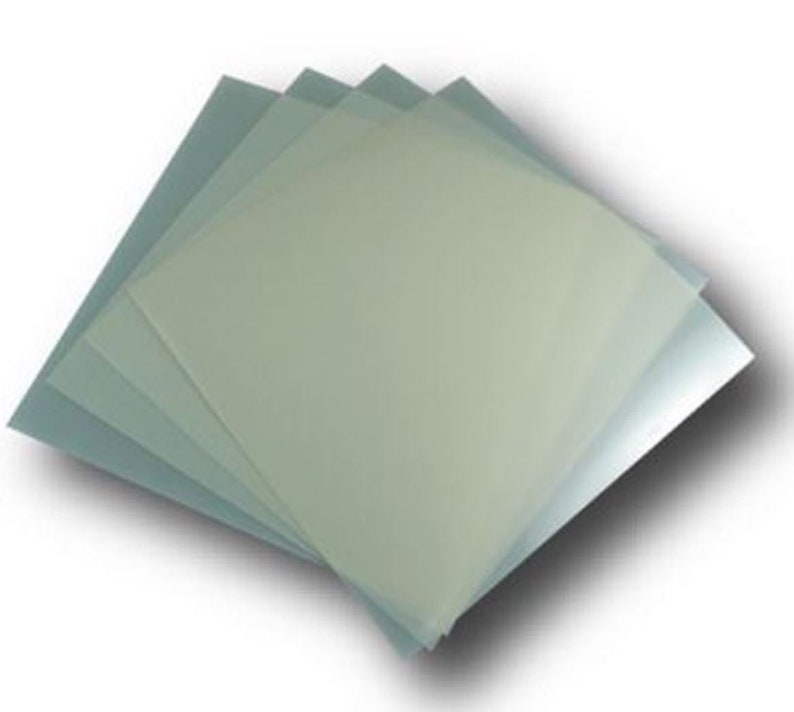 1025 pcs Craft Sheets Laser Proof PET Polyester sheets Mylar 350 micron A4 stencil sheets