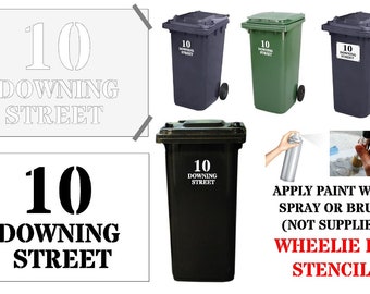 Plantilla de dirección personalizada: Mylar reutilizable, texto personalizado, tamaño A4