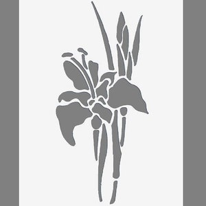 Vintage French Stencil | Shabby Chic Paint Stencil for Walls, Fabrics, Furniture, Reusable, Washable A5/A4/A3 stencil sizes 190 micron (F7)