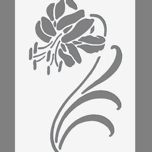 Stencil Hut UK A4 Multi-Design Craft Stencil – Shabby Chic Floral Theme, Reusable