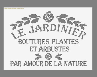 Shabby Chic French Vintage Stencils in A3/A4/A5 sheet sizes (#212) 190 micronPainting Airbrush Decor